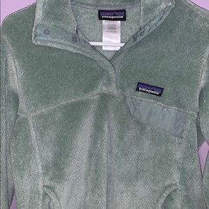 WOMENS LIGHT GREEN PATAGONIA